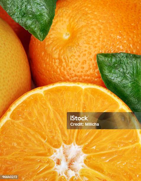 Detail Der Orangen Stockfoto und mehr Bilder von Blatt - Pflanzenbestandteile - Blatt - Pflanzenbestandteile, Bunt - Farbton, Erfrischung