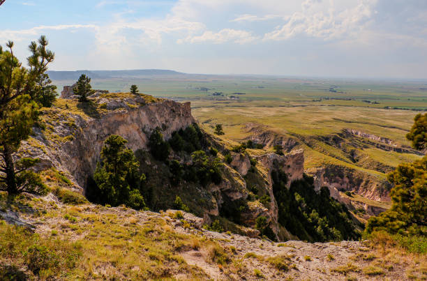 istock Scenic View from Scotts Bluff National Monument, Nebraska 966403782