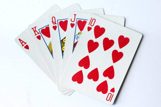 istock A royal flush deck of cards - poker 966413950