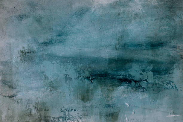 istock green grungy painting background or texture 966414856