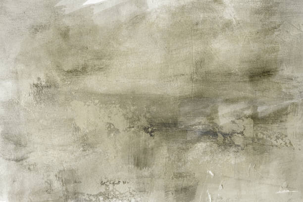 istock grungy painting draft on canvas background or texture 966414908