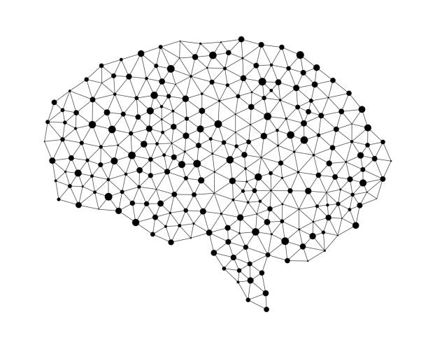istock Human brain isolated on white background in the form of artificial intelligence for technology concept, 3d illustration 966425886