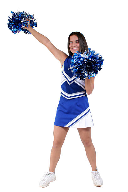 istock Beautiful Cheerleader Teen With Braces 96644119