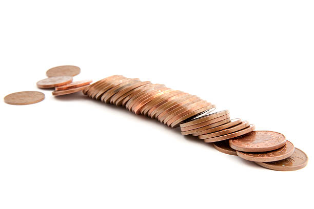 istock Fallen Pile of Coins 96645835
