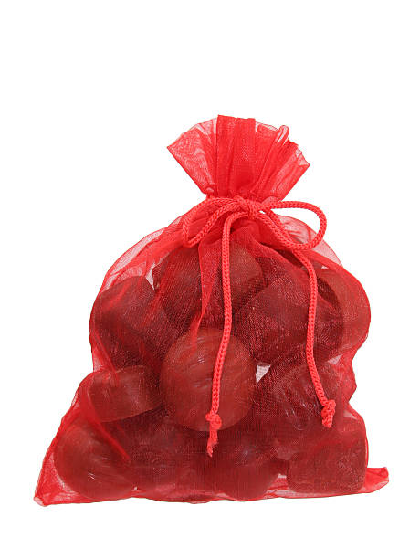 istock Bag of Chocolates Isolated on White 96645999