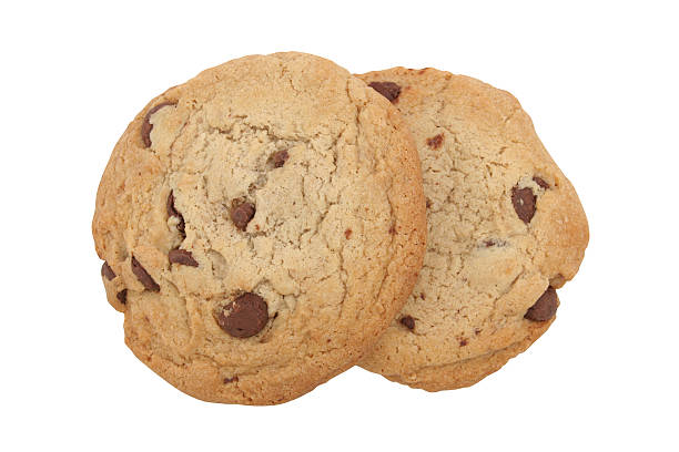 istock Chocolate Chip Cookies Isolated with Clipping Path 96646006