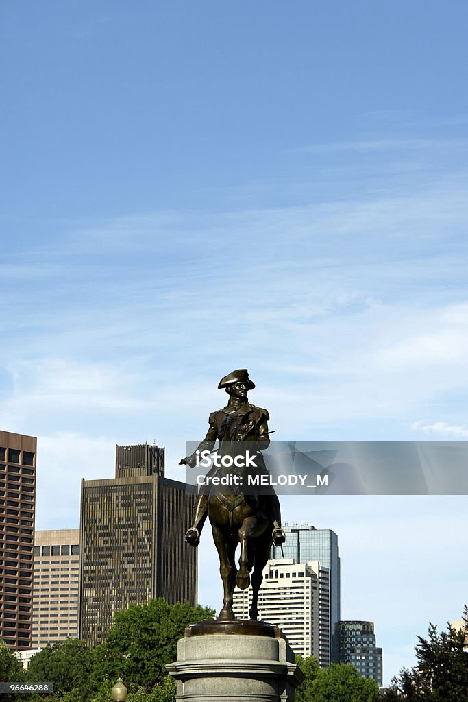 george washington à boston - Photo de Arbre libre de droits