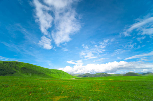 istock The natural scenery on the plateau--sichuan
