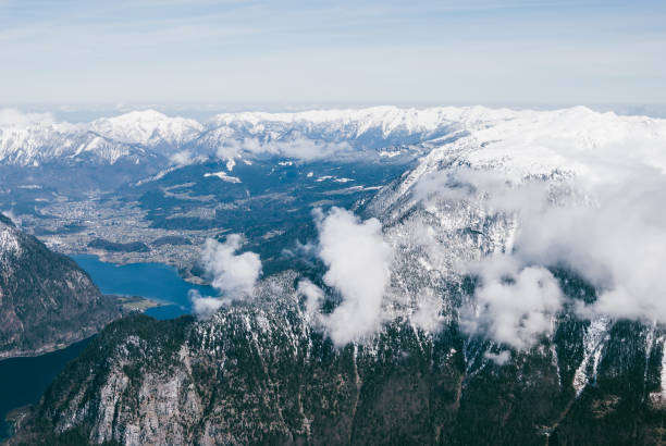 istock White snowy mountaon peaks. Sunny blue landscape in Austrian Alps. 966483466