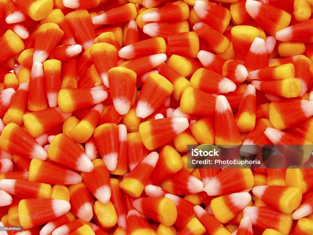 Candy Corn Close Up (4 de 6 - Foto de stock de Amarelo royalty-free