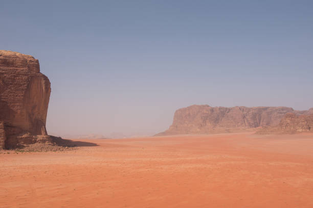 istock Scenic view of Wadi Rum desert, Jordan 966493870