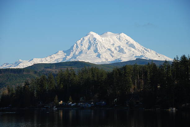 istock Mt.Rainier and Clear Lake - Washington State 96649597