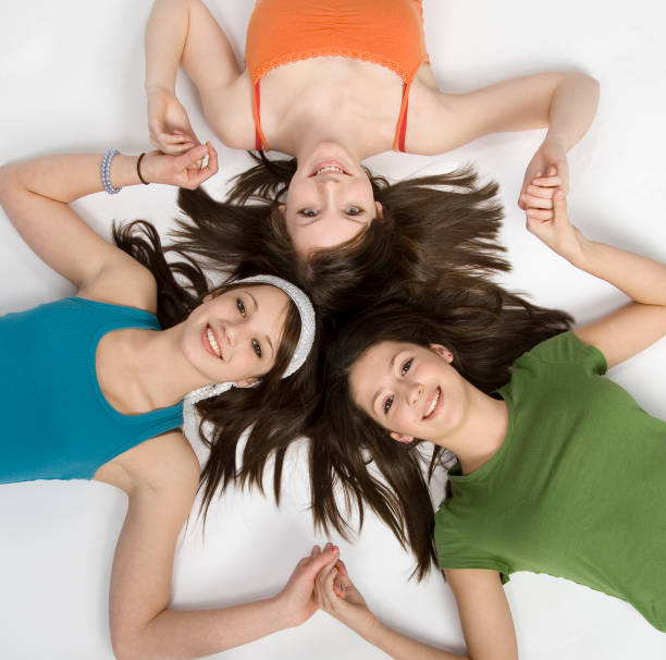 istock teen girls having fun 96650003
