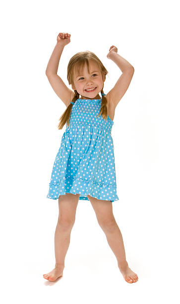 istock Happy Little Girl 96650422