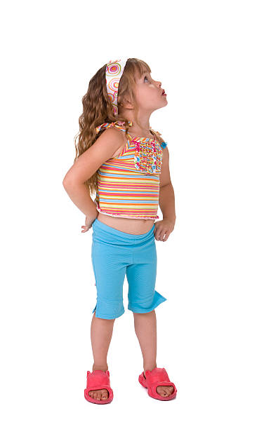 istock Little Girl Looking Up 96650427