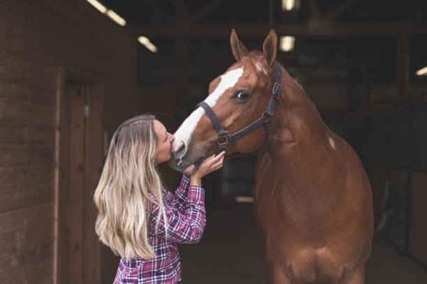 istock A Woman and Her Horse 966509586