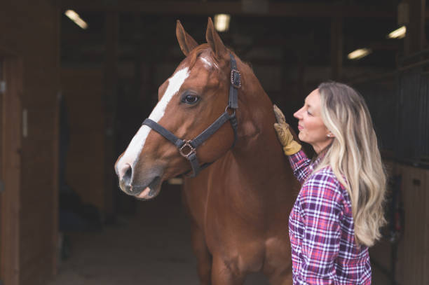 A Woman and Her Horse