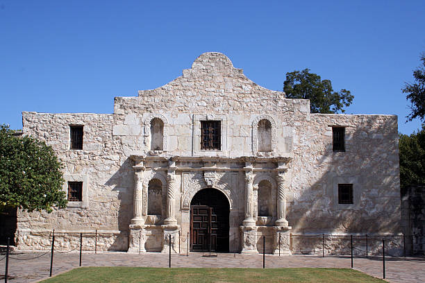 Alamo in San Antonio stock photo