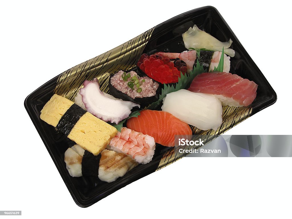 De Sushi fiambrera - Foto de stock de Alimento libre de derechos