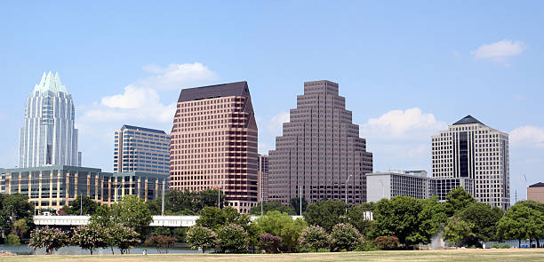 centro di austin, texas - scotland texas foto e immagini stock