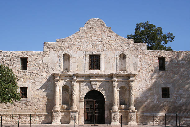 Alamo in San Antonio stock photo