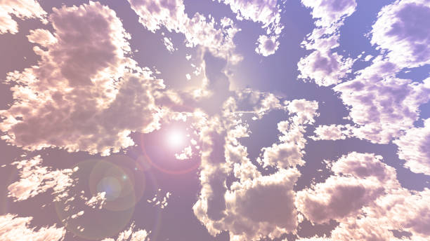 istock Colorful Cloud cross in sky 966519814