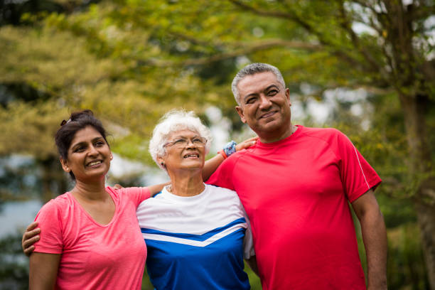 istock Group of active seniors enjoying their golden years 966520434