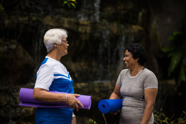 istock Active senior women enjoying a healthy lifestyle 966520560