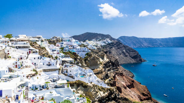 istock Oia town on Santorini island 966520638