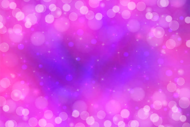 istock Holographic vector illustration in pastel color. Galaxy fantasy background. The Pastel sky with rainbow for unicorn. Clouds and sky with bokeh. 966524804