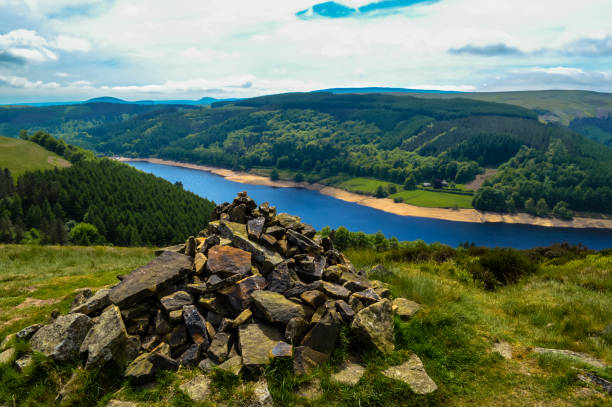 istock A cairn trail marker along Derwent Edge, Peak District National Park 966532682