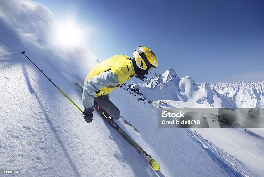 Skier See others: Skiing Stock Photo