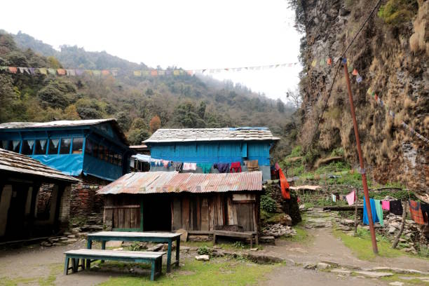 istock Ghorepani village in Himalayas, Nepal 966537512