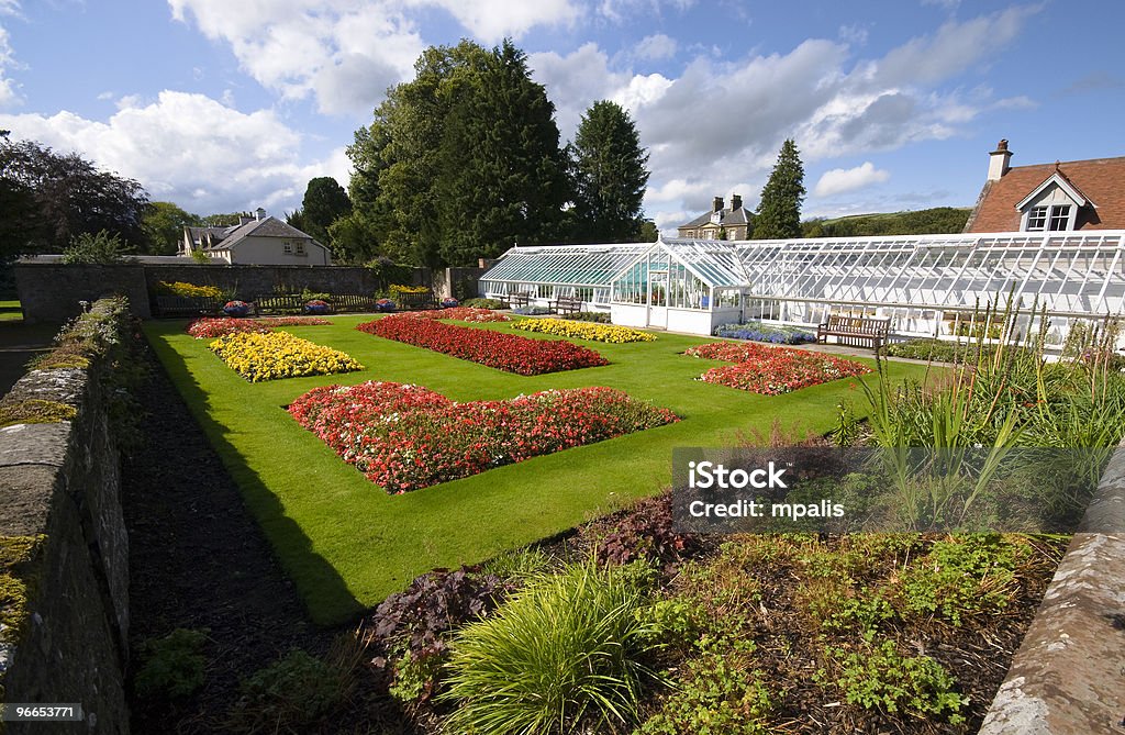 Giardino e serra - Foto stock royalty-free di Agricoltura