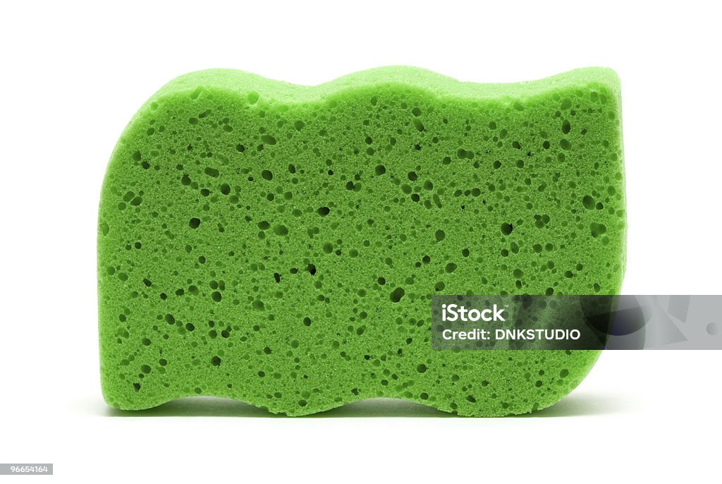 green sponge  Bath Sponge Stock Photo
