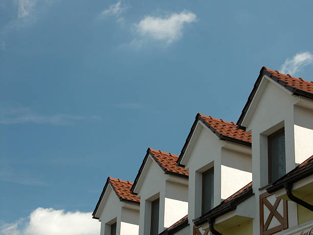 istock House roof with attic rooms 96654667