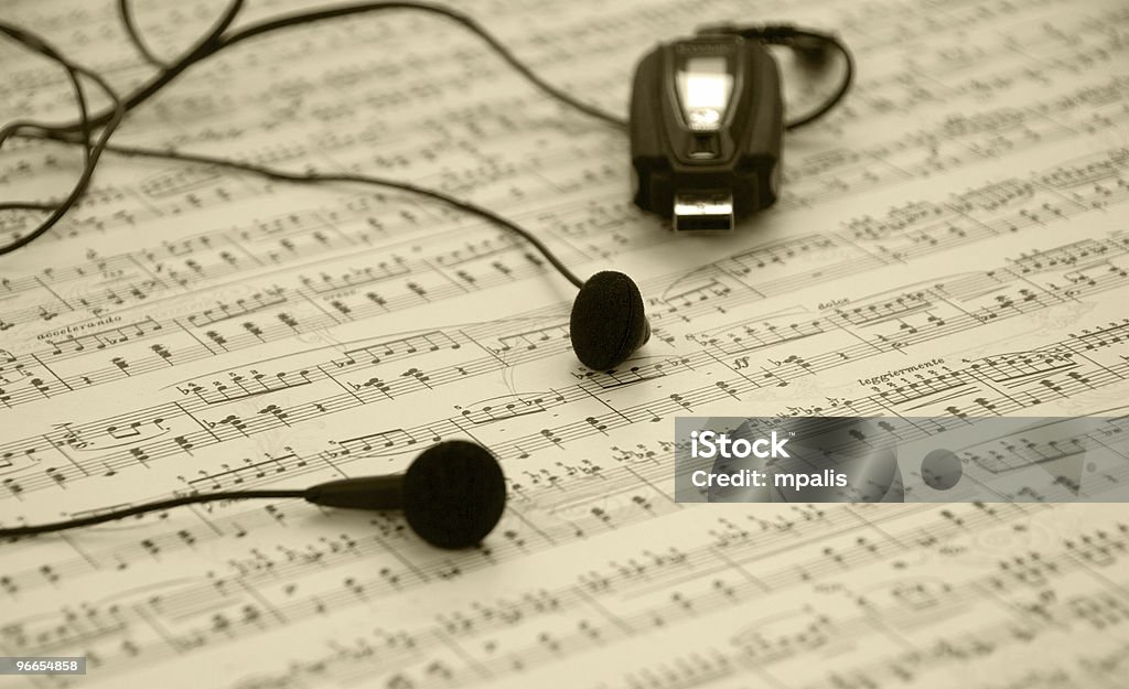 Mp3 player  Audio Electronics Stock Photo