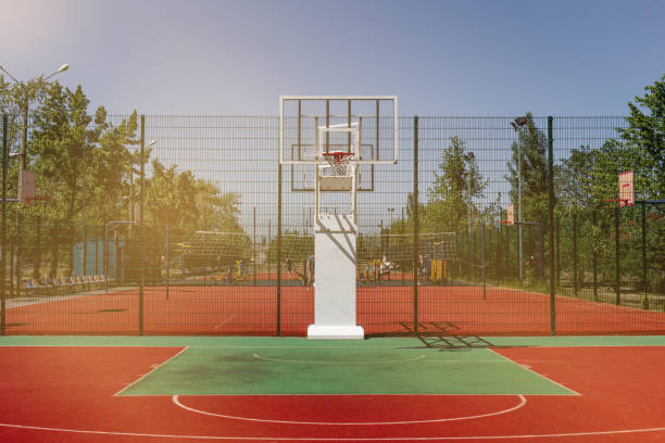 istock Basketball court 966552494