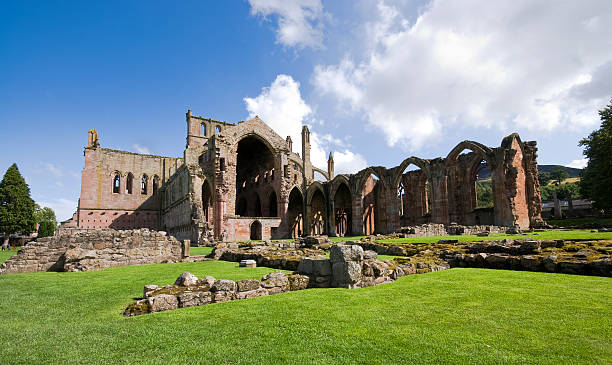 istock Melrose Abbey, Scotland 96655474