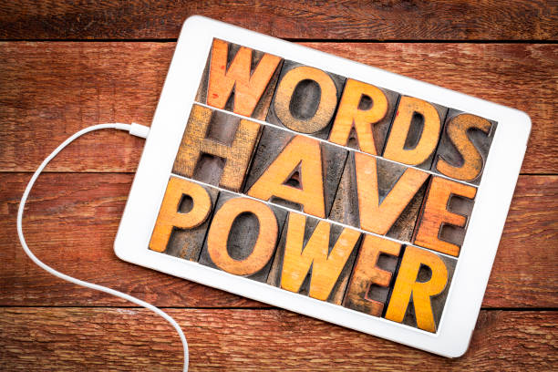 istock words have power message in wood type 966554784