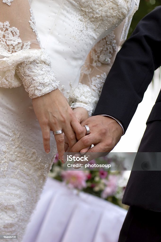 Just married - Photo de Couple marié libre de droits