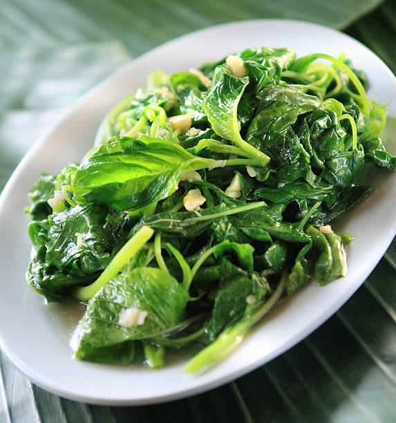 Sauteed garlic spinach