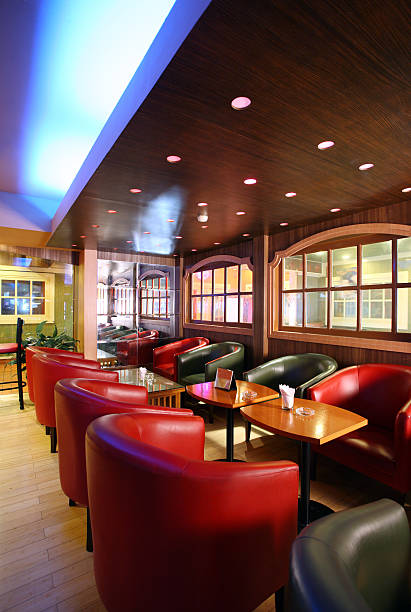 istock Modern interior of a restaurant or bar 96655789