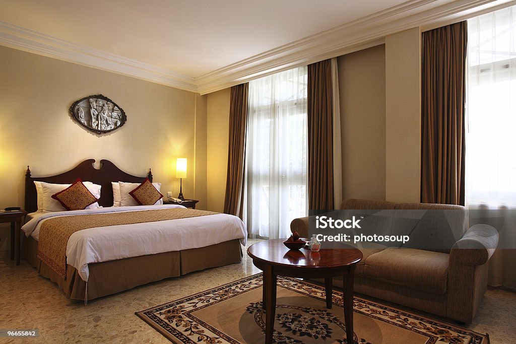 Luxury hotel room  Rug Stock Photo