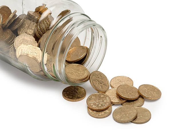 istock Money in glass jug 96656345