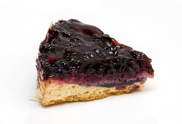 istock Piece of Bilberry Jelly Pie 96656378