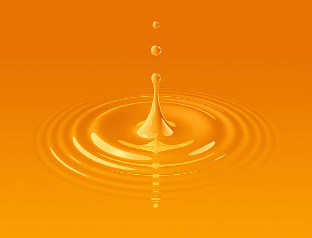 istock drop of orange juice and ripple 96657341