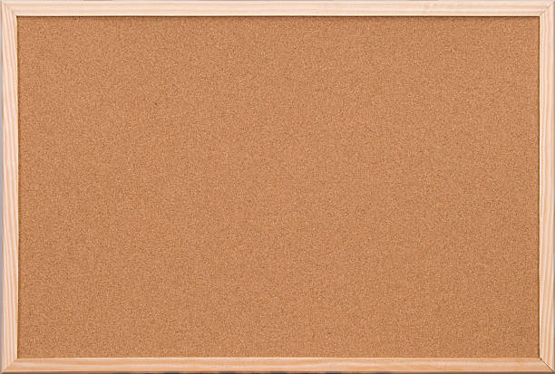 istock blank office cork board with wooden frame 96657490