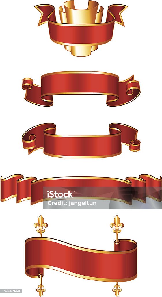 Banners  Royalty stock vector
