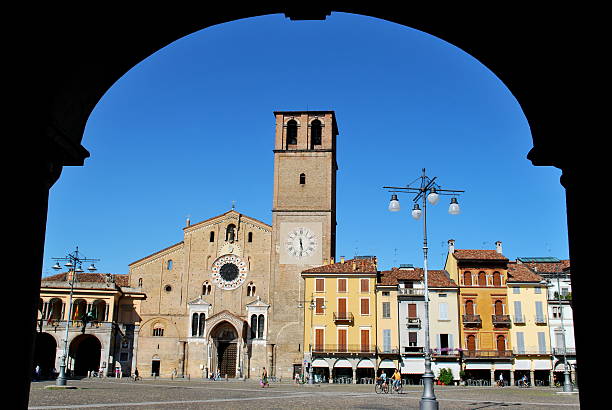 istock Cathedral in Lodi, Italy 96660178